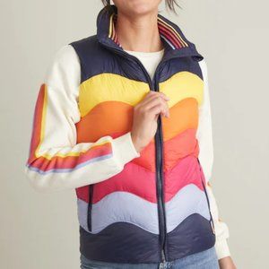 Marine Layer Multicolor Puffer Vest